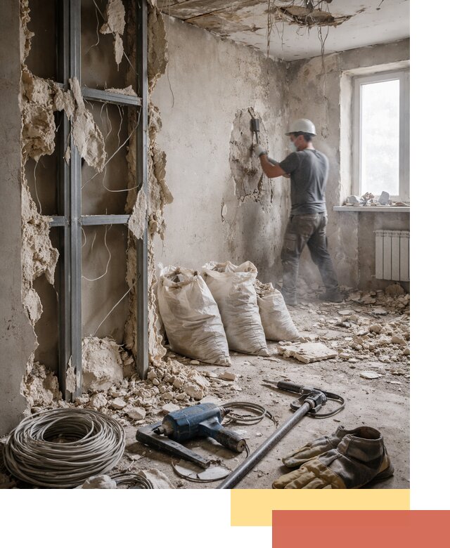 Профессиональный демонтаж зданий и конструкций в Костроме