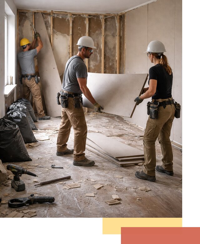 Демонтаж стеновых панелей в Костроме быстро и аккуратно