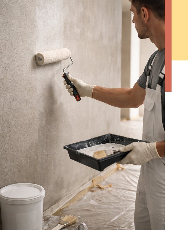 Грунтовка стен в Костроме от 2246 руб. м2 — быстро, недорого, с материалом | ОТДЕЛОЧНИК-Кст