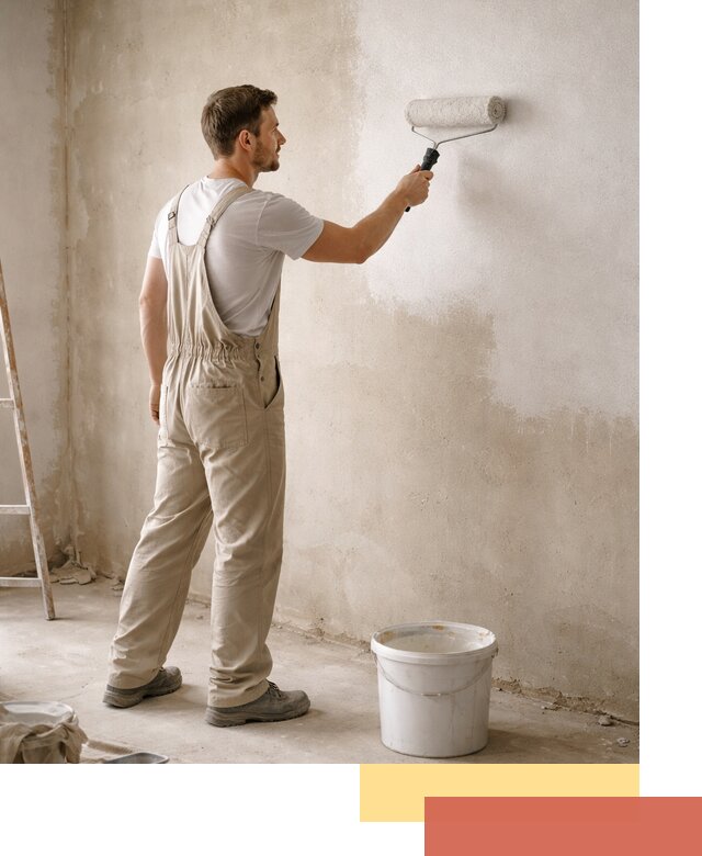 Грунтовка стен под отделку в Костроме профессиональным раствором