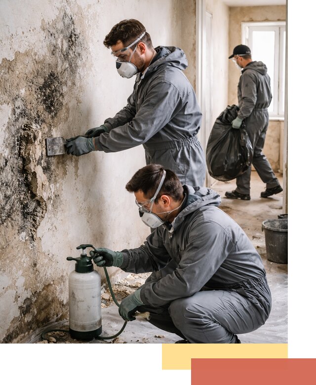 Удаление плесени со стен профессионально в Костроме