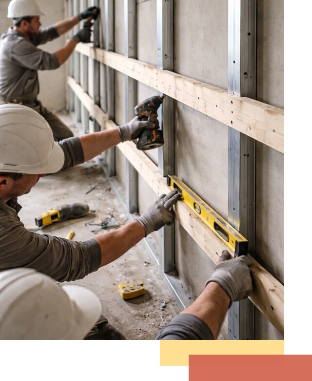 Устройство обрешетки под панели в Костроме