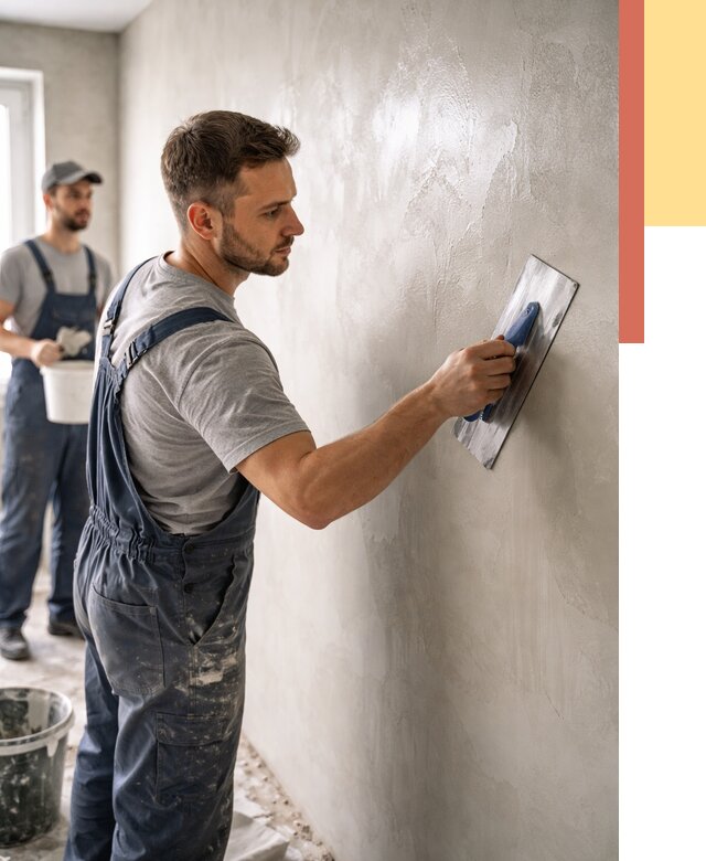 Глянцевание штукатурки стен в Костроме от 7657 руб. — услуги и затирка | ОТДЕЛОЧНИК-Кст