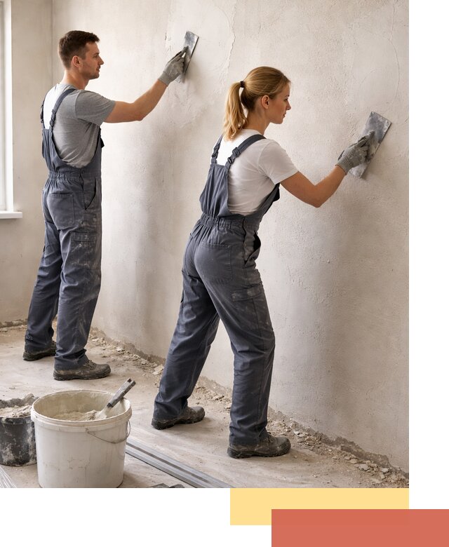 Штукатурка стен под обои в Костроме профессионально и быстро