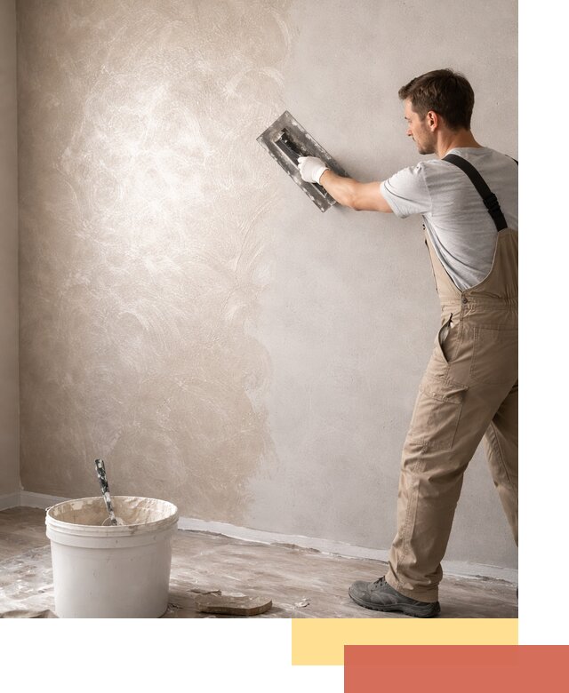 Декоративная штукатурка «Мокрый шелк» под ключ в Костроме