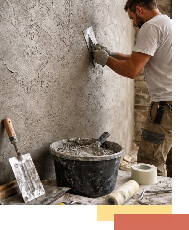 Декоративная штукатурка лофт в Костроме — отделка стен и потолков