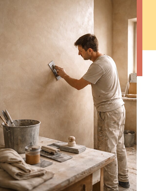 Марокканская штукатурка таделакт в Костроме под ключ от 4288 руб. | ОТДЕЛОЧНИК-Кст