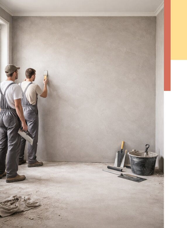 Микробетон на стены в Костроме от 1276 руб. — нанесение и отделка | ОТДЕЛОЧНИК-Кст