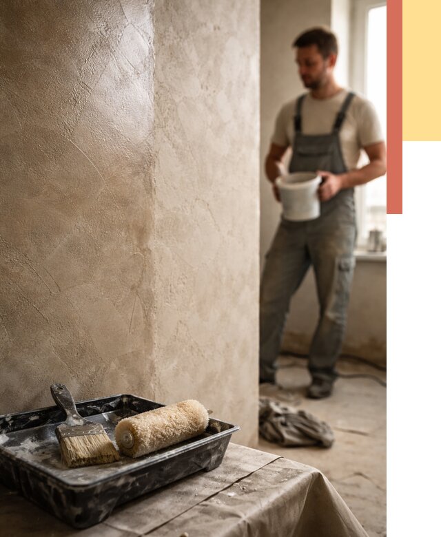 Нанесение воска на штукатурку в Костроме от 3573 руб. | Услуги ОТДЕЛОЧНИК-Кст