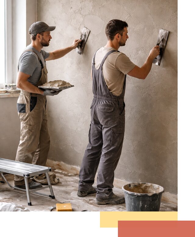 Ремонт декоративной штукатурки и восстановление фактуры в Костроме