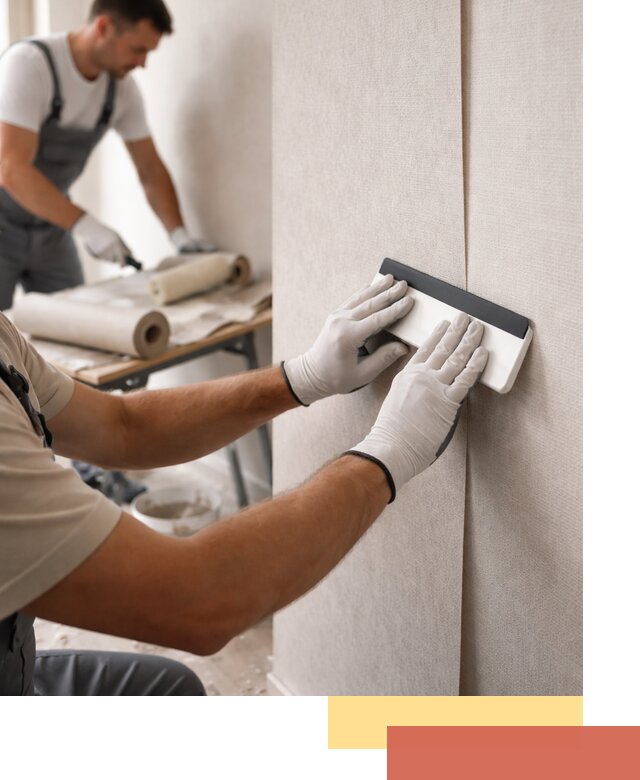 Поклейка обоев под покраску в Костроме профессионально и быстро