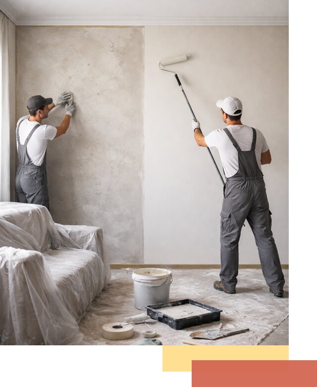 Покраска стен антивандальной краской в Костроме