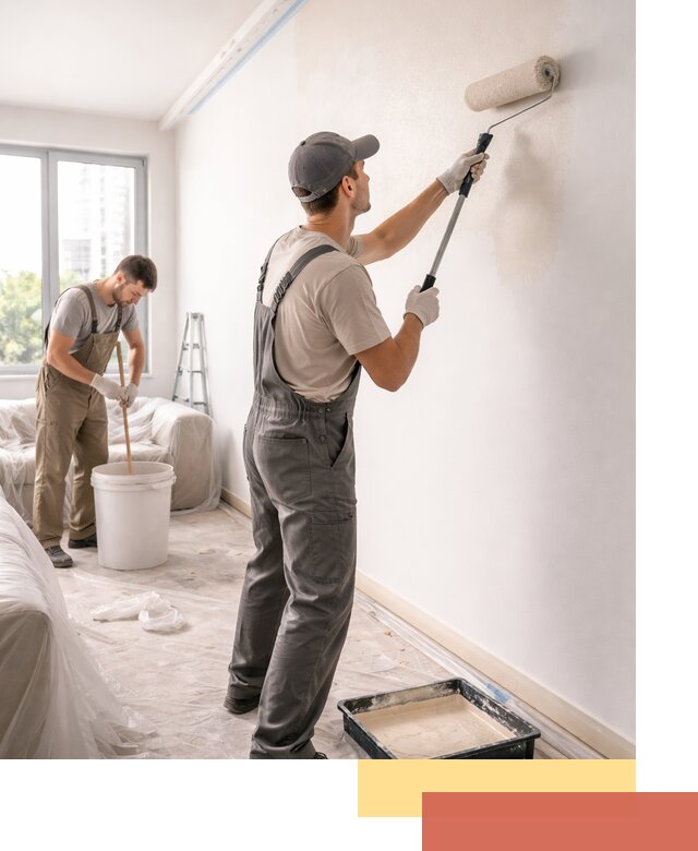 Покраска стен в офисе в Костроме — быстрый и качественный ремонт