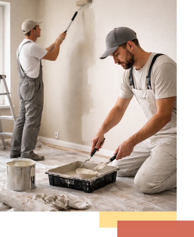 Покраска стен в квартире в Костроме — профессионально и аккуратно