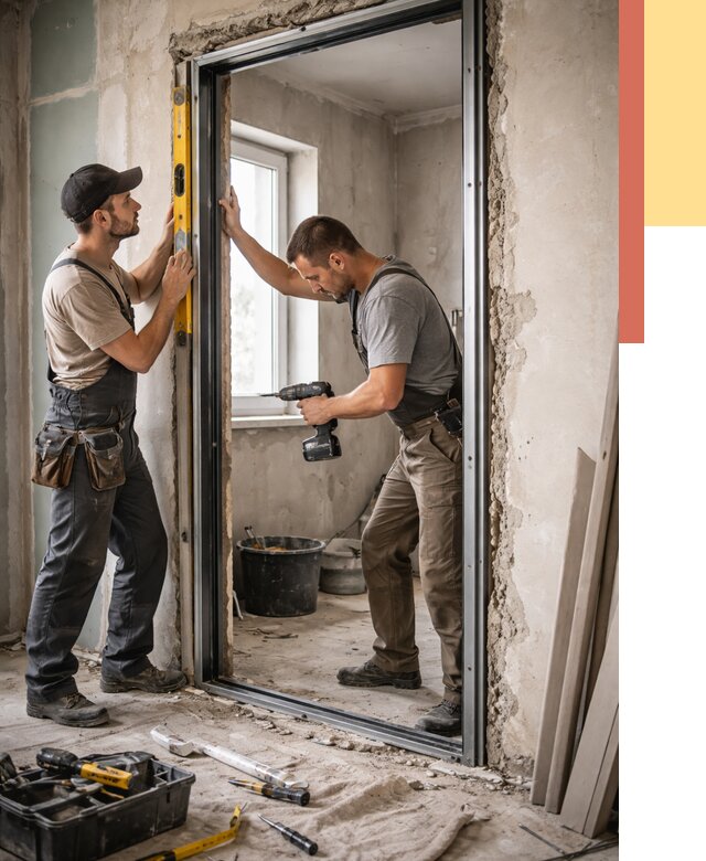 Закладка дверного проема в Костроме от 3573 руб. — быстро и недорого | ОТДЕЛОЧНИК-Кст