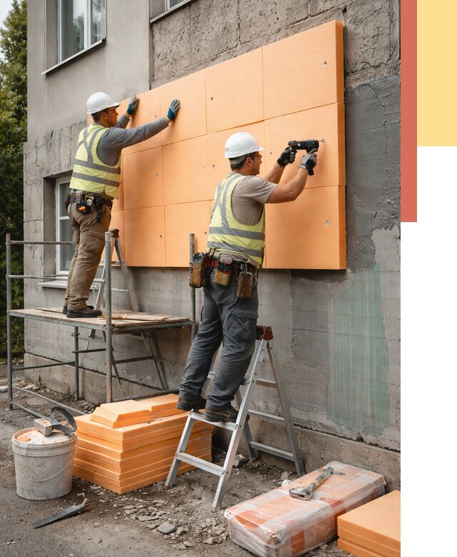 Утепление стен пеноплексом в Костроме от 1889 руб./м2 — быстро и недорого | ОТДЕЛОЧНИК-Кст