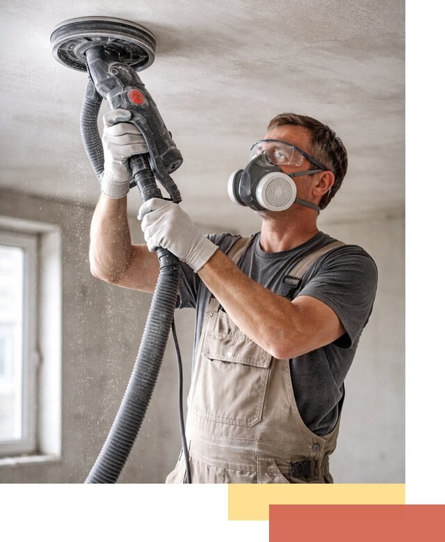 Шлифовка потолка в Костроме — качественная подготовка под отделку