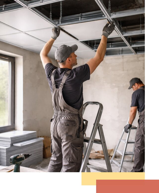 Монтаж кассетного потолка в Костроме качественно и быстро