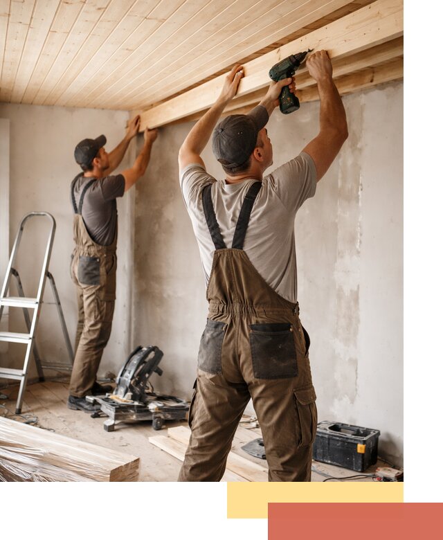 Монтаж потолка из вагонки в Костроме профессионально и аккуратно