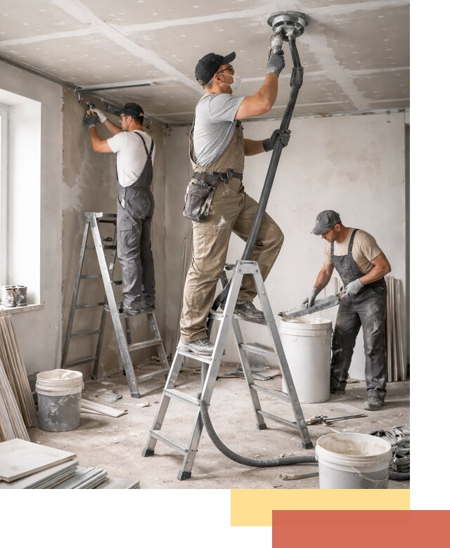 Ремонт потолка из гипсокартона в Костроме: быстрый и качественный монтаж