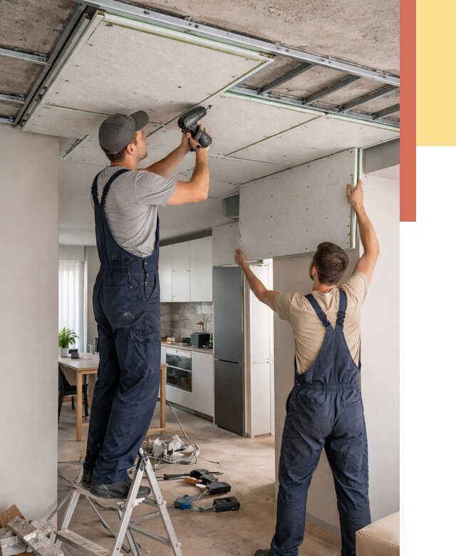 Шумоизоляция потолка панелями зипс в Костроме от 1889 руб. под ключ | ОТДЕЛОЧНИК-Кст